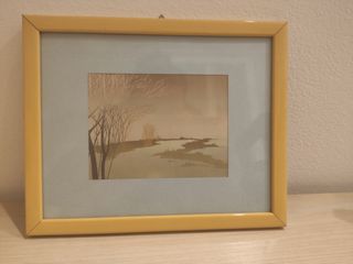 Set 3 quadretti vintage con cornice