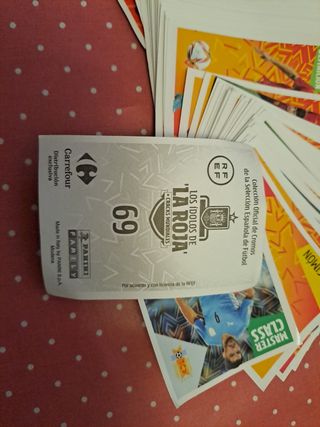 cartas colección selección española futbol