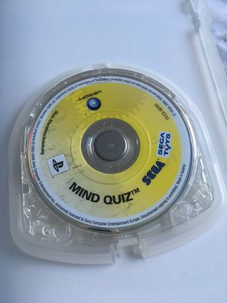 MIND QUIZ Sony PSP España SEGA