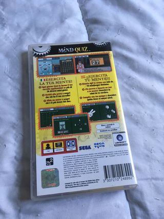 MIND QUIZ Sony PSP España SEGA