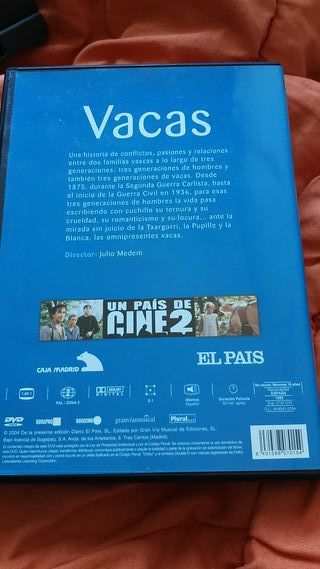 DVD película española "Vacas"