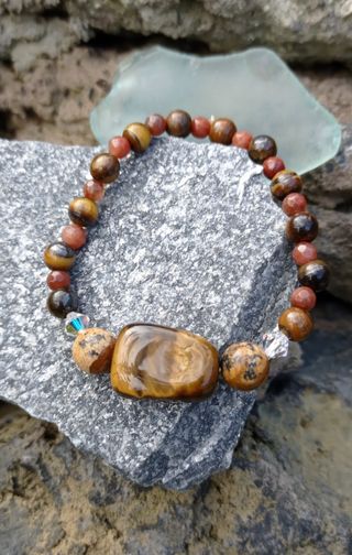 Pulsera ojo de tigre