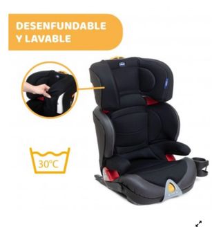 Silla coche con isofix 2-3 3-12 años