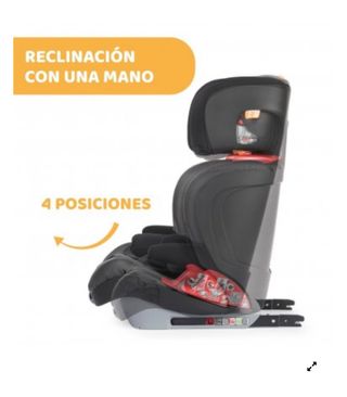 Silla coche con isofix 2-3 3-12 años