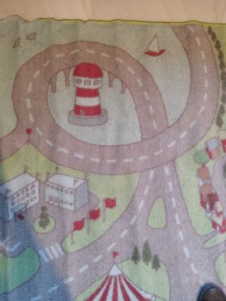 Alfombra Ikea carretera infantil