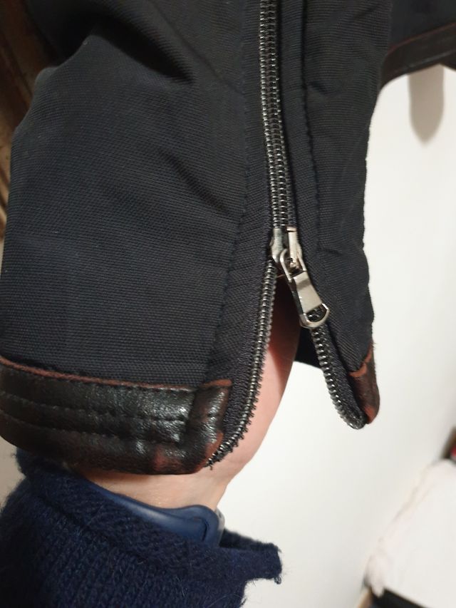 Giubbotto in stile motociclista