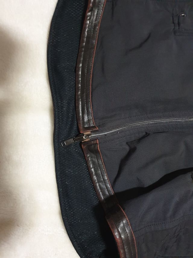 Giubbotto in stile motociclista