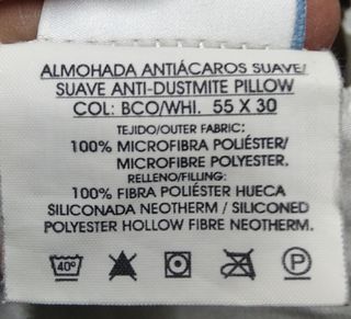 Relleno nórdico cuna doble antiácaros