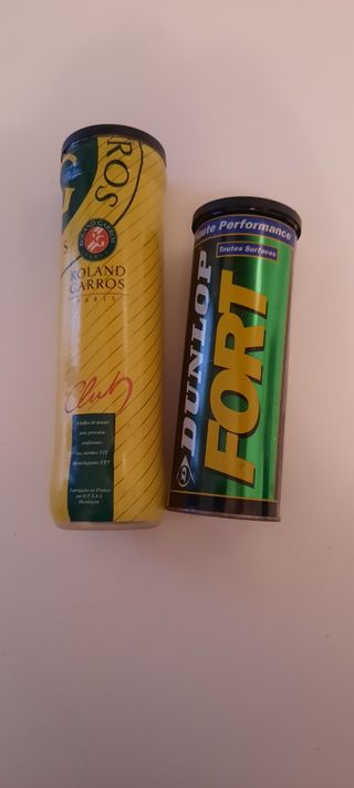 2 racchette da tennis più  7 palline