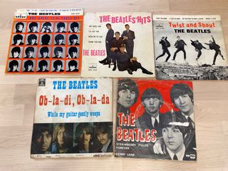 lote vinilos THE BEATLES