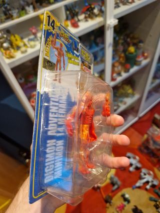 Figura digimon meramon bandai action 1999