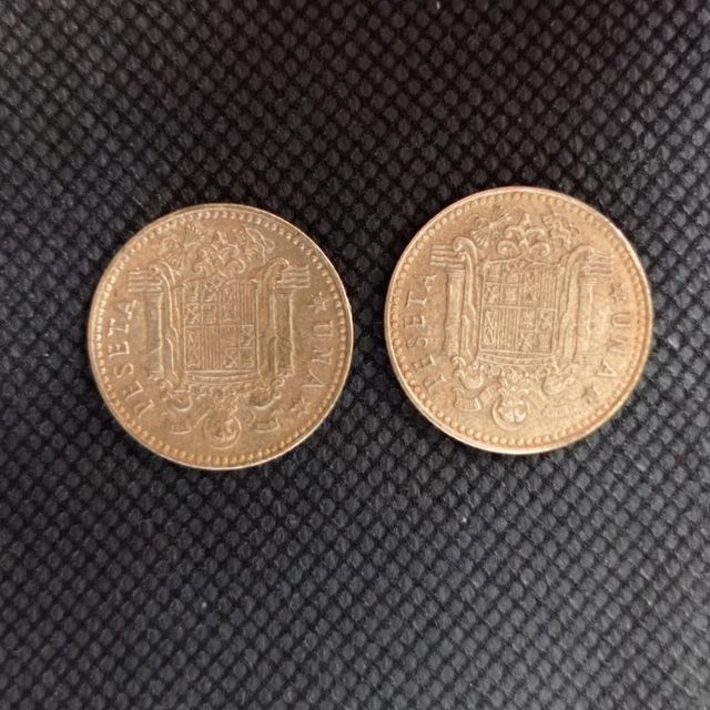 Monedas 1 peseta 1975