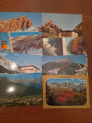 Cartoline di montagna vintage nuove