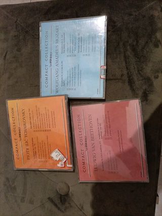 3 CD Ciaikovski Beethoven Mozart 