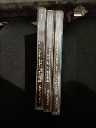 3 CD Ciaikovski Beethoven Mozart 