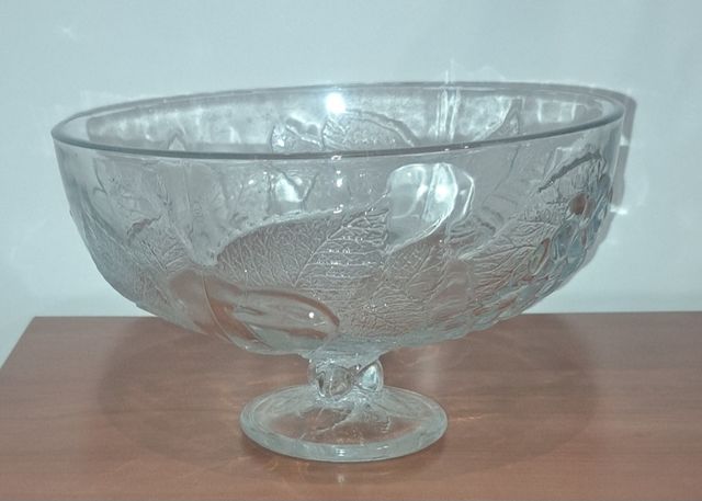 Frutero de cristal