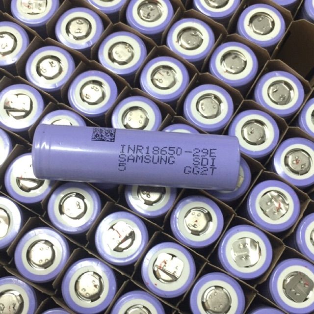 Batterie litio 3,6 Samsung E29 da 2500 /2800 mha 