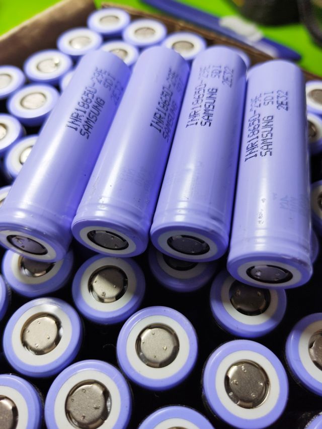 Batterie litio 3,6 Samsung E29 da 2500 /2800 mha 