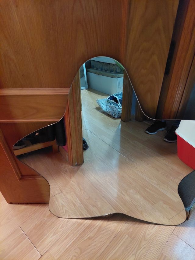 Espejo en buen estado