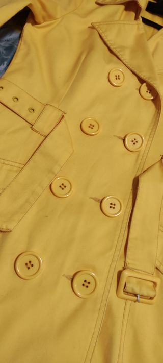 Gabardina amarilla