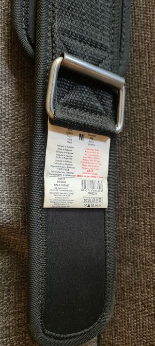 Talla M.Cinturón Lumbar musculacion