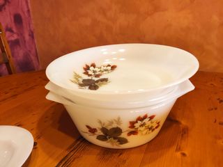 VAJILLA ARCOPAL FLOR DE ALMEDRO