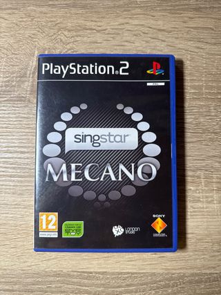 Singstar Mecano + micrófonos PlayStation 2
