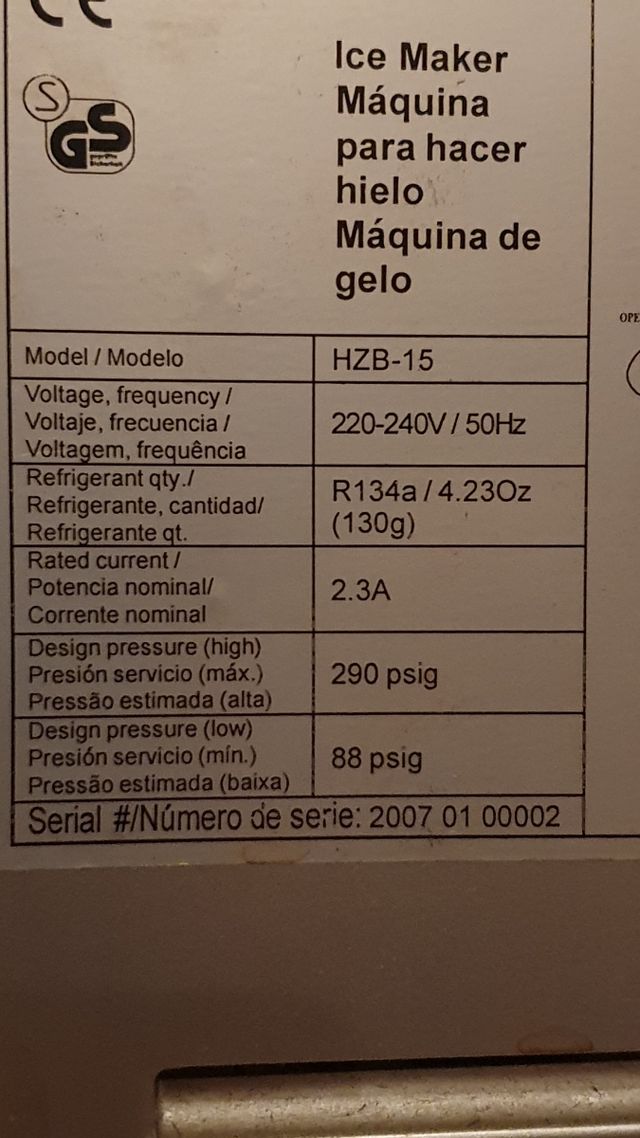 Dometic Máquina de hacer hielos. Norm N