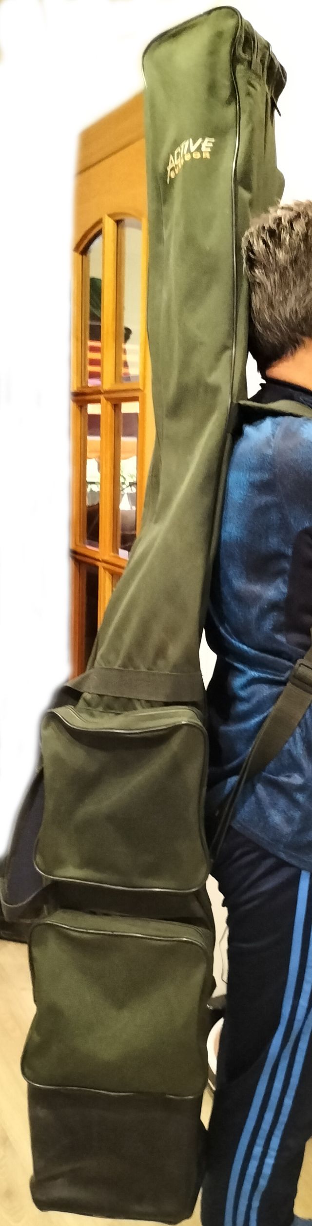 FUNDA DE CAÑAS ACTIVE OUTDOOR REFORZADA