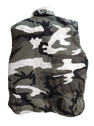 Chaleco con acolchado fino