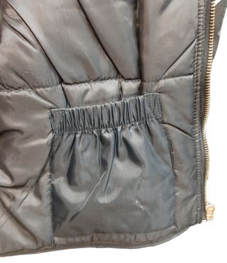 Chaleco con acolchado fino
