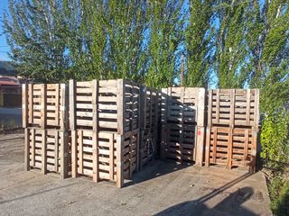 Jaulon botellero cajón de madera