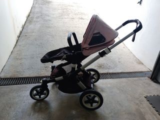 Carrito Bugaboo Búfalo 2 capostas otra gris