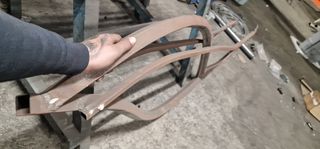 cuadro de bicicleta chopper