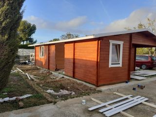 Se venden casas de madera