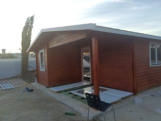 Se venden casas de madera