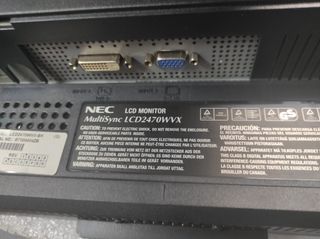 📺 Monitor NEC lcd2470; 24" Pulgadas 