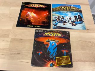 lote vinilos BOSTON
