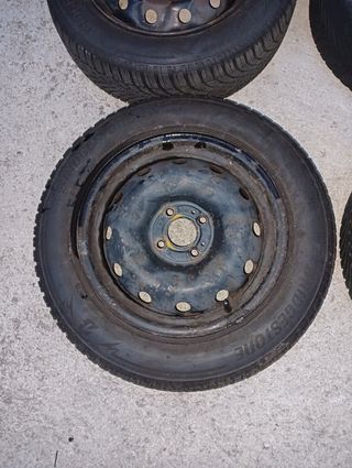 Llantas con neumático de invierno 