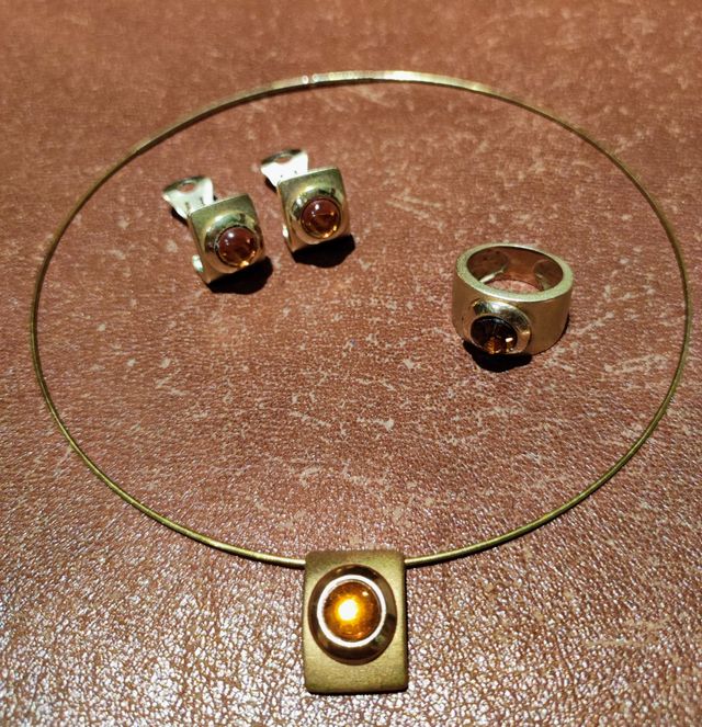 Conjunto Oro Mate Christian Lay