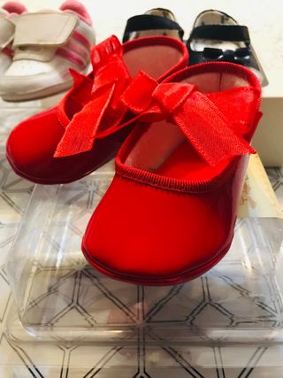 3 paio Scarpe neonate