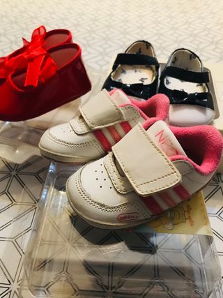 3 paio Scarpe neonate