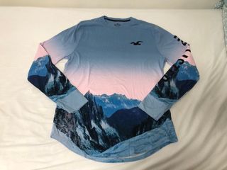 3 camisetas manga larga chico HOLLISTER 