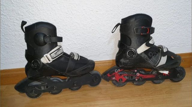 Patines negros en linea 34 36