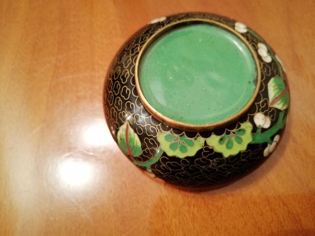 Cloisonne vintage posacenere