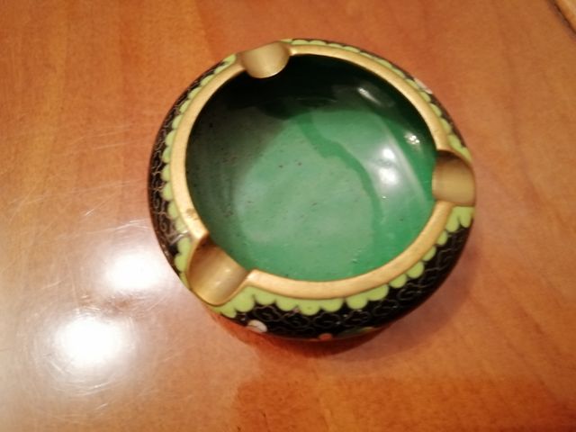 Cloisonne vintage posacenere