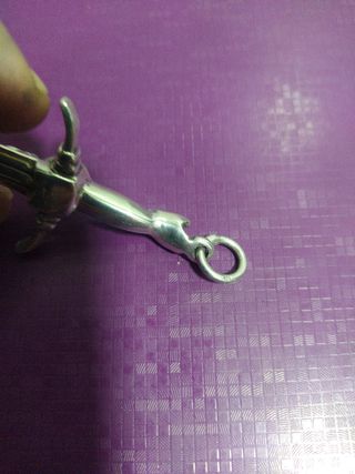 Colgante plata espada