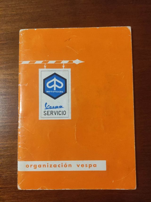 Librillo Vespa 1968