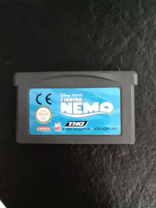 Juego gba buscando a nemo