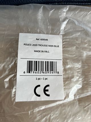Pochette Police in pelle
